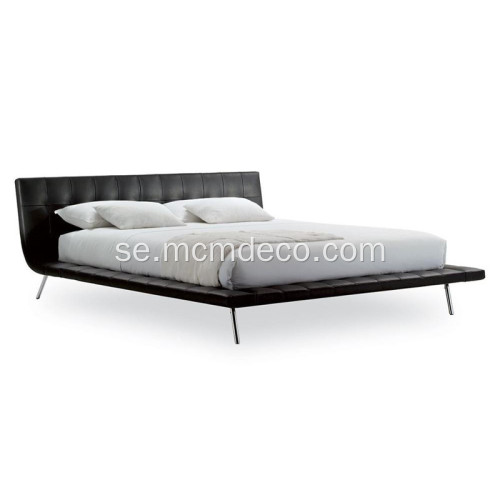 Poliform Furniture Leather Onda Bed Reproduktion